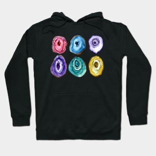 Agate slices Hoodie